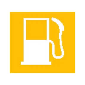 Switch Lens Top Amber Fuel Warning Pk1