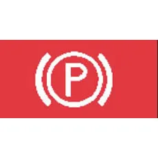 Switch Lens Top Red Parking Brake Pk5