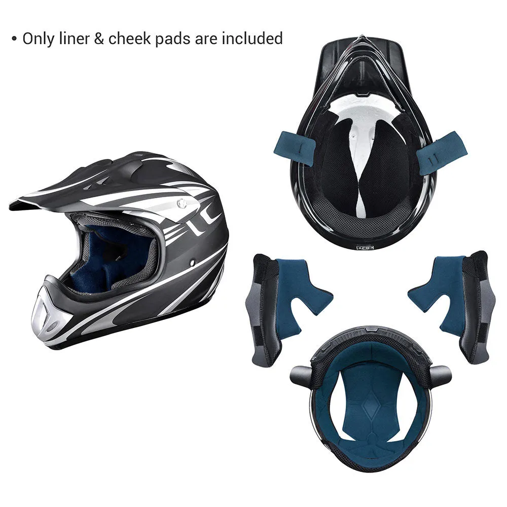 TheLAShop H-VEN20 Helmet Liner & Cheek Pads Set