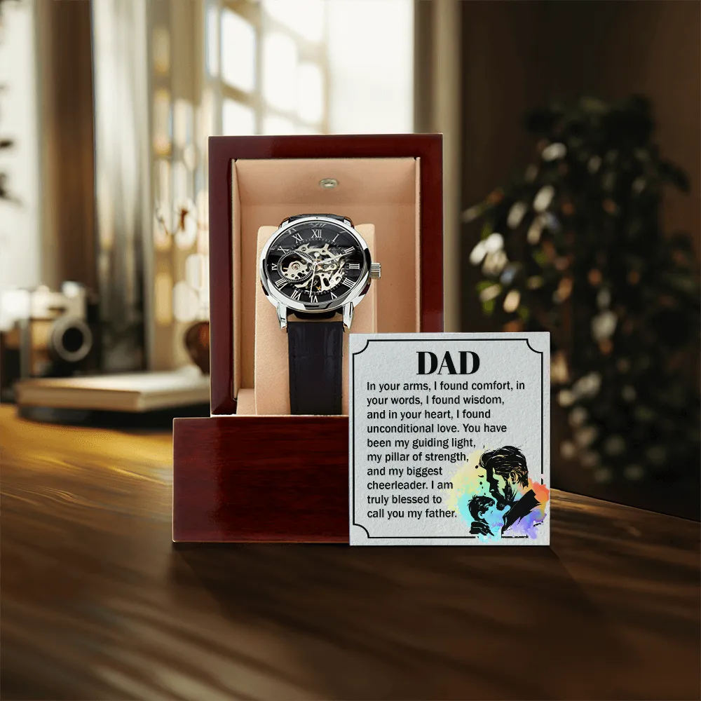 To My Father - Openwork Watch