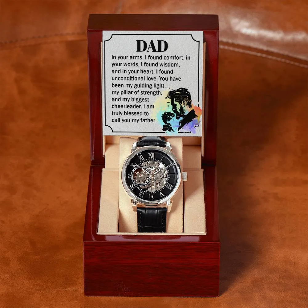 To My Father - Openwork Watch