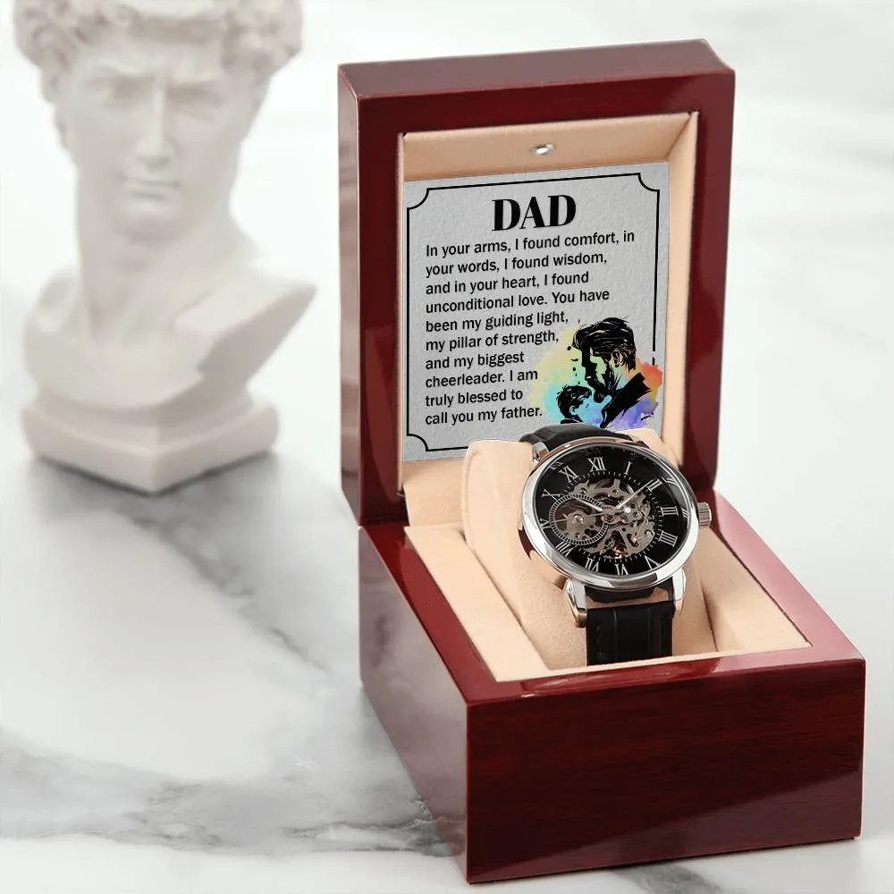 To My Father - Openwork Watch