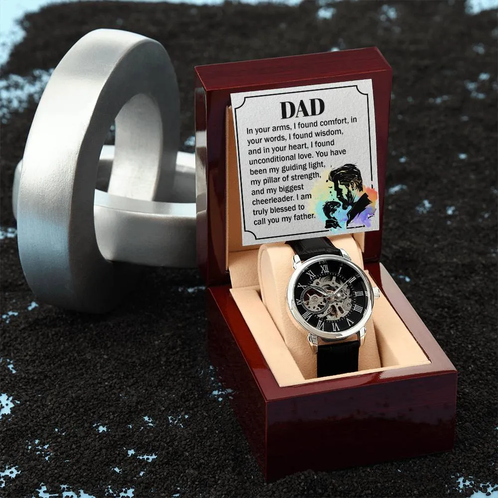 To My Father - Openwork Watch