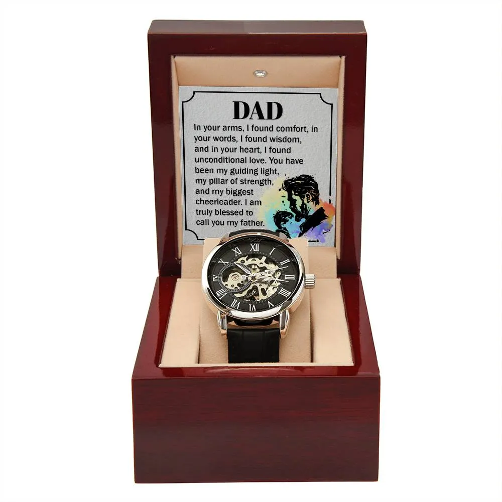 To My Father - Openwork Watch