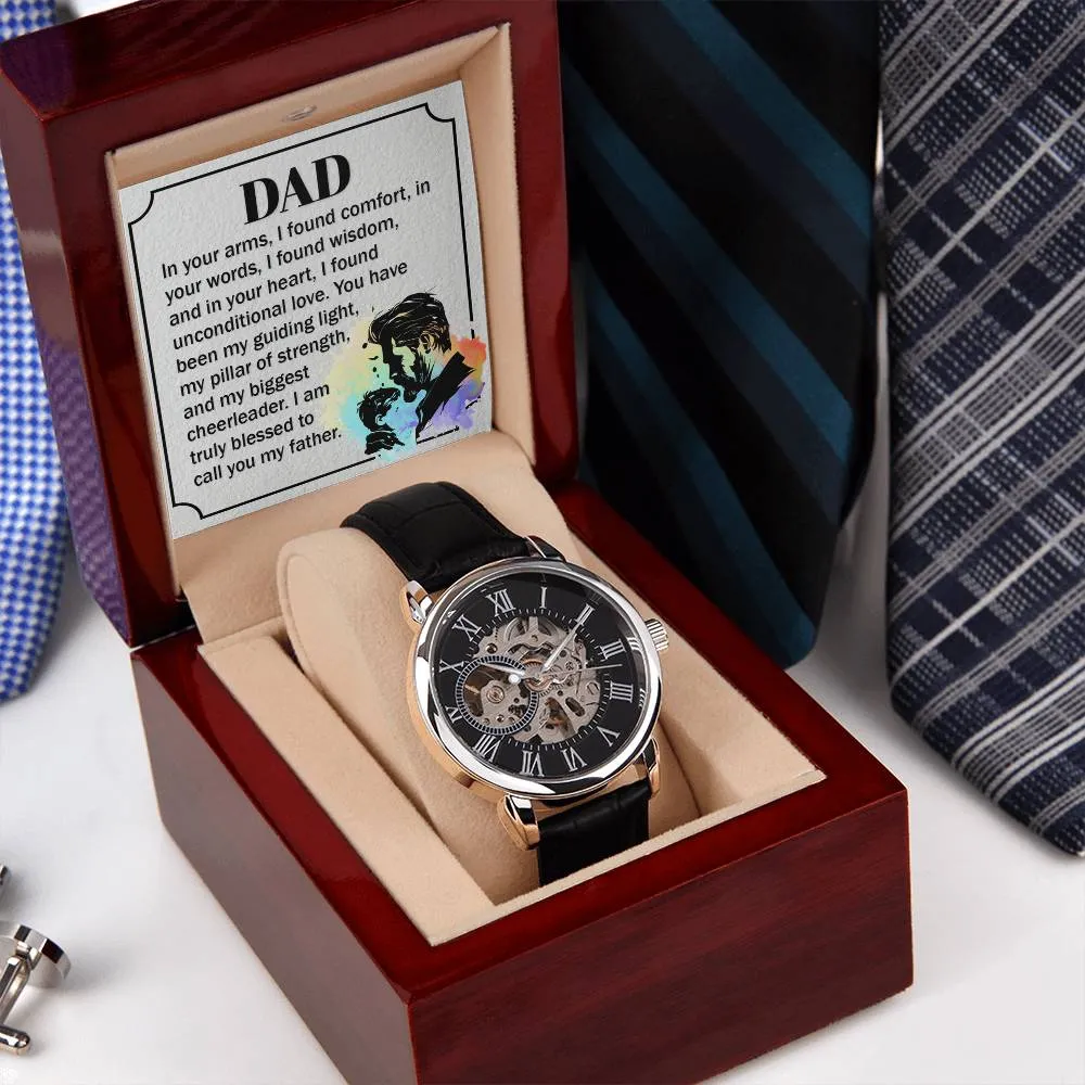 To My Father - Openwork Watch