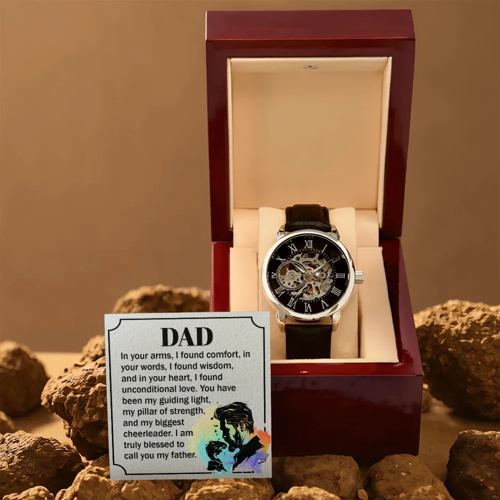 To My Father - Openwork Watch