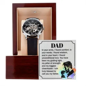 To My Father - Openwork Watch