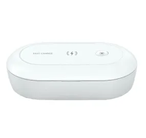 UV Sterilizer Box Ultraviolet Light Bacteria Sanitizer Disinfection Box Wireless Charger