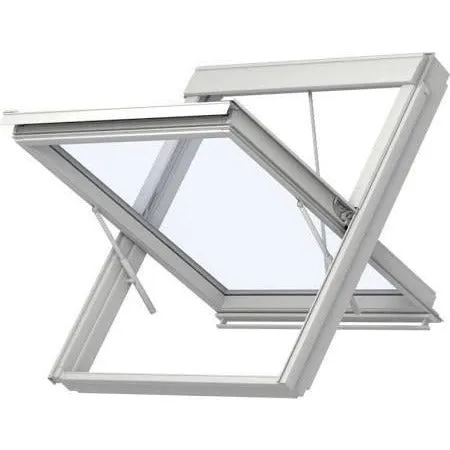 VELUX GGU MK08 S40L01 White Polyurethane Smoke Ventilation System for Slate (78 x 140 cm)