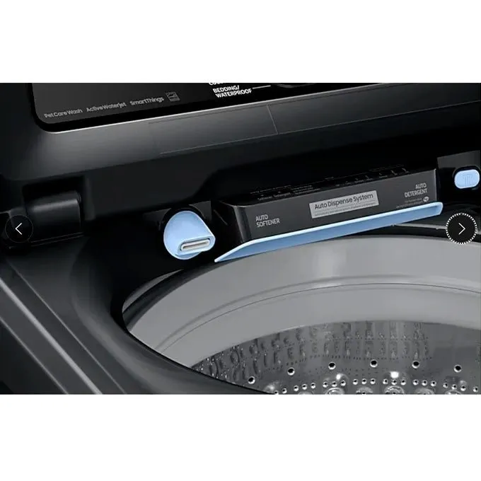 WA54CG7550AV - Washers - Samsung - Top Loading - Black - Open Box