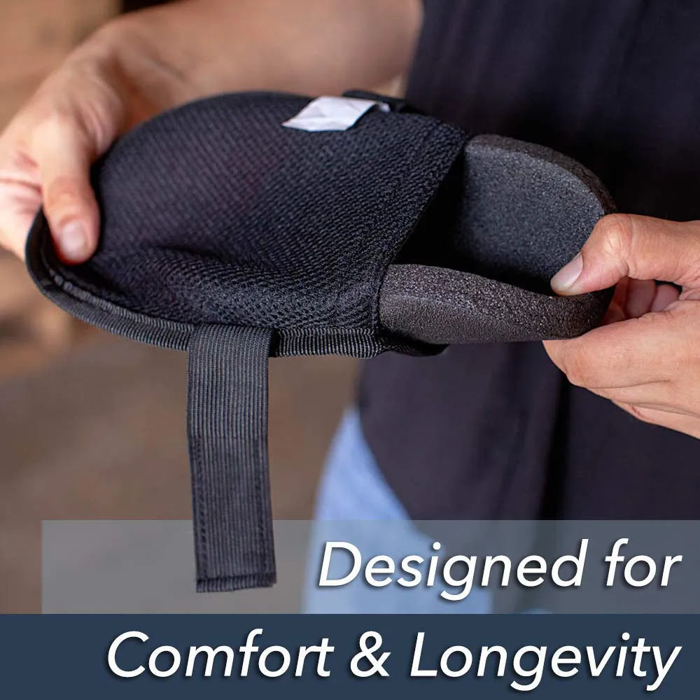 Washable Home & Gardening Knee Pads with Replaceable Foam Pad Insert