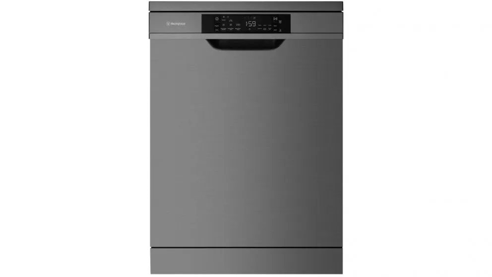 Westinghouse 60cm 15 Place Setting Freestanding Dishwasher with SensorWash Dark Stainless Steel WSF6608KXA