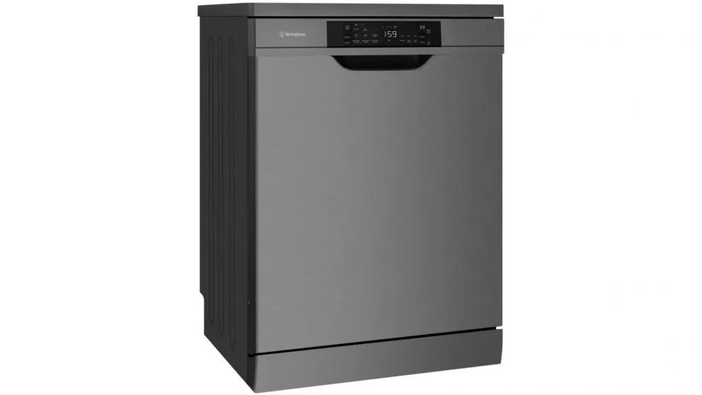 Westinghouse 60cm 15 Place Setting Freestanding Dishwasher with SensorWash Dark Stainless Steel WSF6608KXA