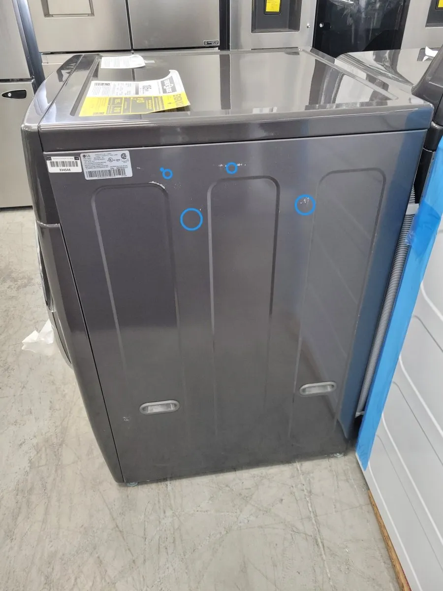 WM4100HBA - WASHERS - LG - Front Load - Black Stainless - Open Box