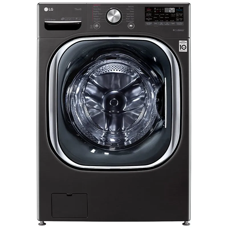 WM4500HBA - WASHERS - LG - Front Load - Black Stainless - Open Box