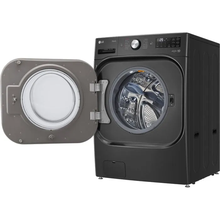 WM8900HBA - WASHERS - LG - Front Loading - Black Stainless - Open Box