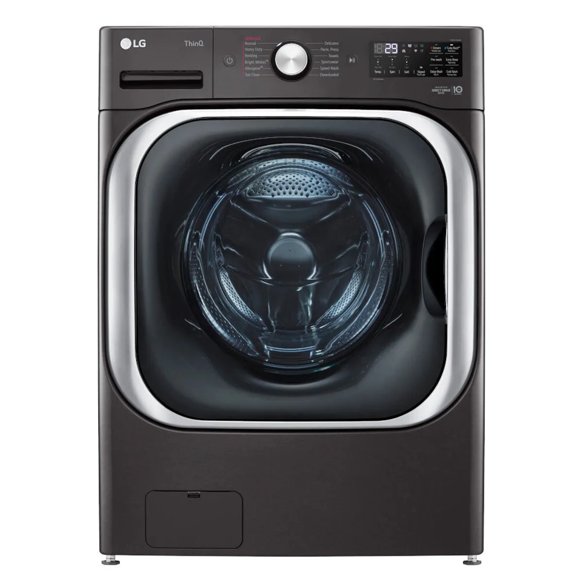 WM8900HBA - WASHERS - LG - Front Loading - Black Stainless - Open Box