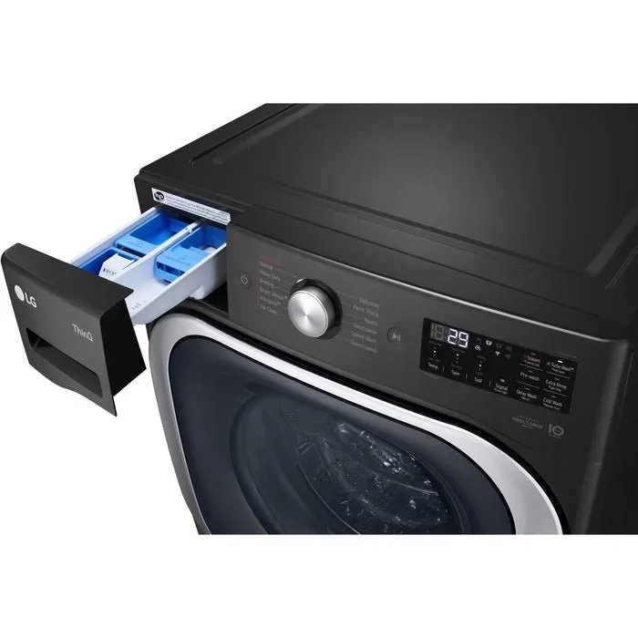 WM8900HBA - WASHERS - LG - Front Loading - Black Stainless - Open Box