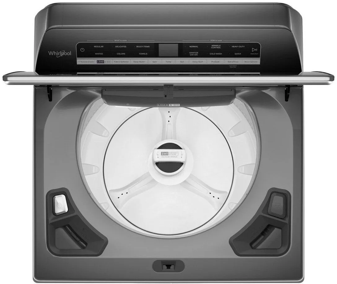 WTW8127LC - WASHERS - Whirlpool - Top Loading - Chrome Shadow - Open Box