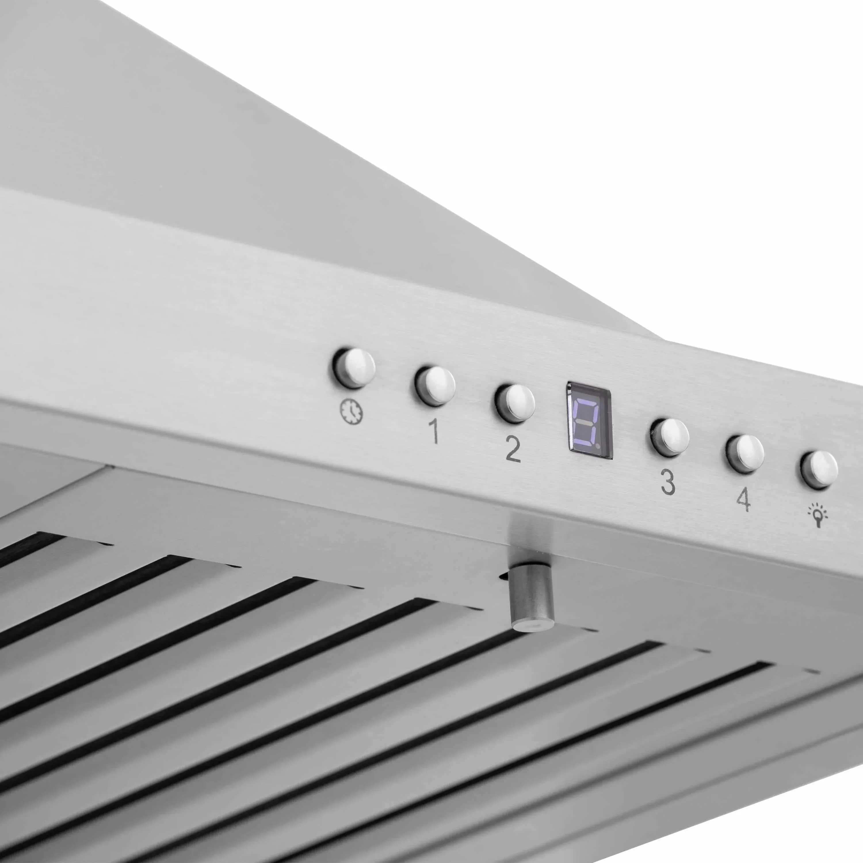 ZLINE 4-Piece Appliance Package - 36-Inch Induction Range, Wall Mount Range Hood, French Door Refrigerator, and Dishwasher in Stainless Steel
