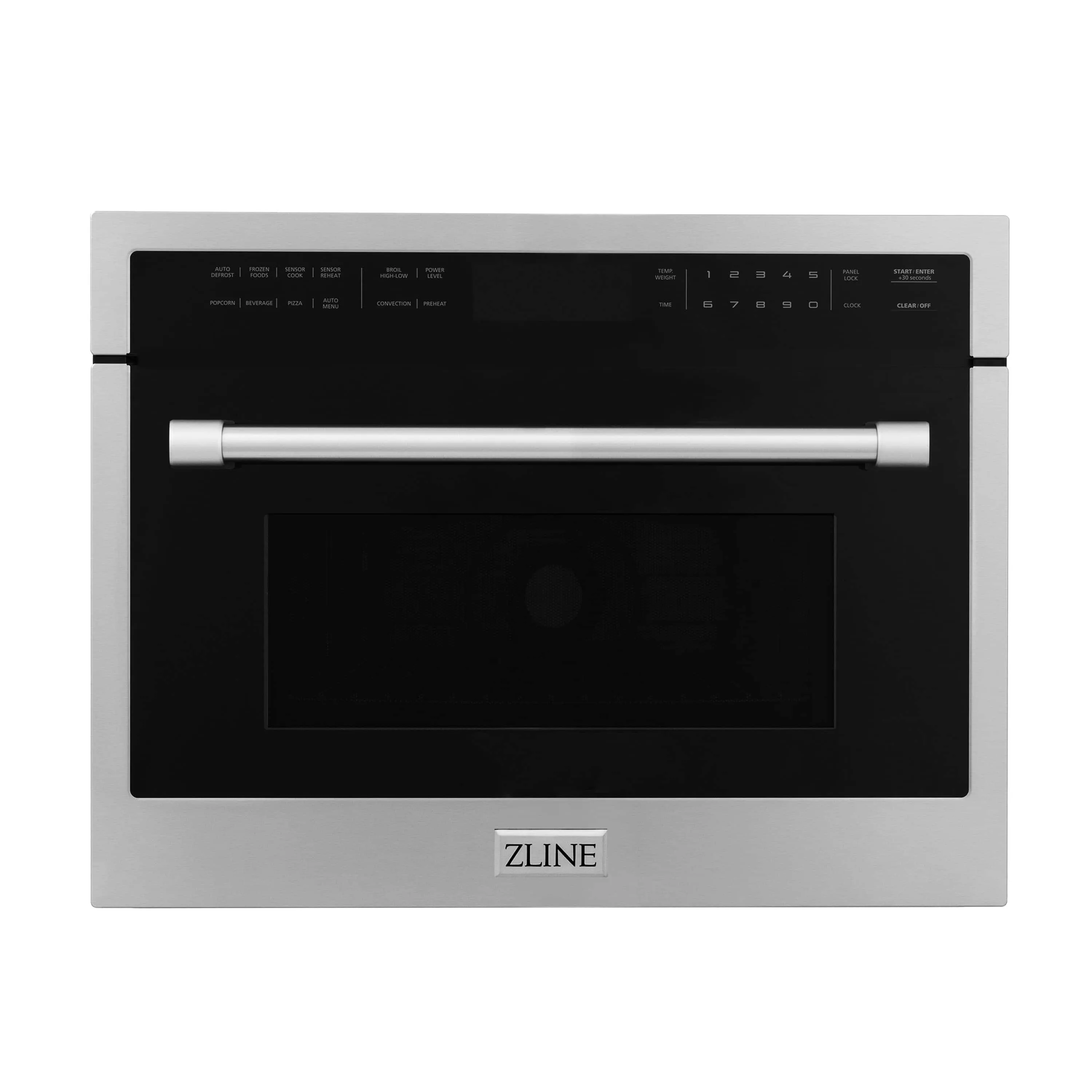 ZLINE 5-Piece Appliance Package - 30-Inch Induction Range, Wall Mount Range Hood, French Door Refrigerator, Dishwasher, and 24-Inch Microwave Oven in Stainless Steel